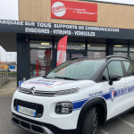 Photo d'un covering voiture