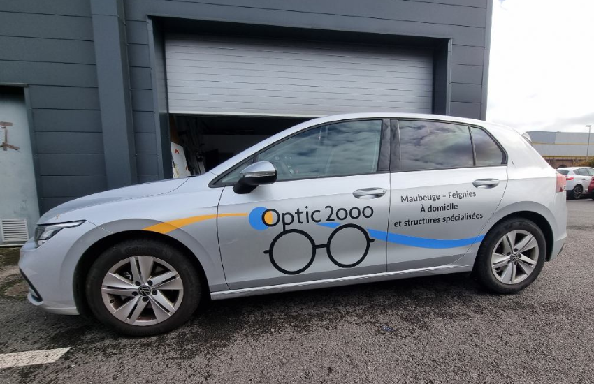 Photo d'un covering voiture