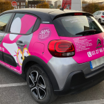 Photo d'un covering voiture