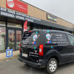 Photo d'un flocage utilitaire