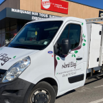 Photo d'un flocage utilitaire