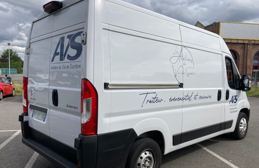 Photo d'un flocage utilitaire