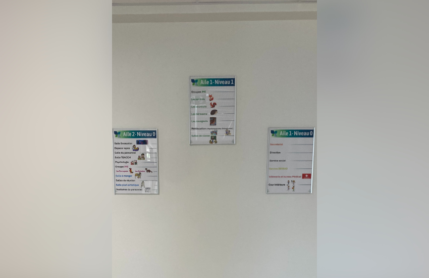 Photos de plaques signalétiques